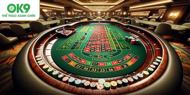 Thử vận may với game roulette tại Casino OK9